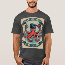 Adventure Octo Captain - Bold und Fun T-Shirt