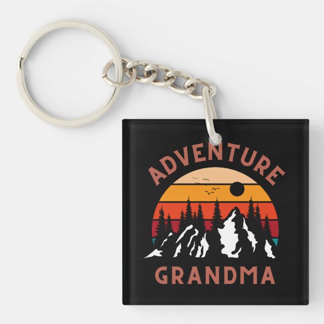 Adventure Oma Schlüsselanhänger (Vorderseite)