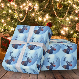 Adventure Park Rentier Winter Wonderland Geschenkpapier