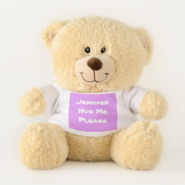 Adventure, Personalisiert "Hug Me Bitte" Niedlich Teddybär