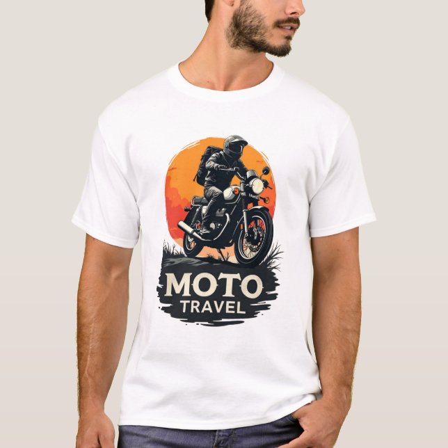 Adventure polar quality bike t-shirt (Vorderseite)