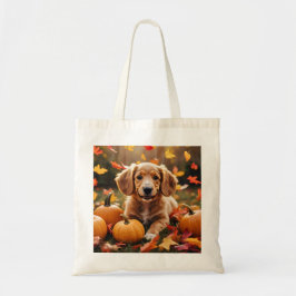 Adventure Puppy Dog mit Pumpkins Tasche