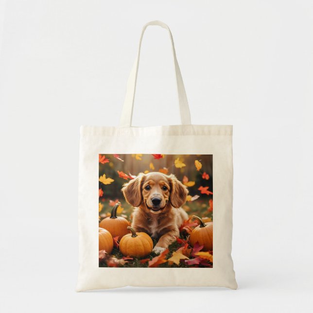 Adventure Puppy Dog mit Pumpkins Tasche (Vorne)