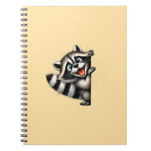 Adventure Raccoon Weihnachten Flüchtige Blick - Ni Notizblock