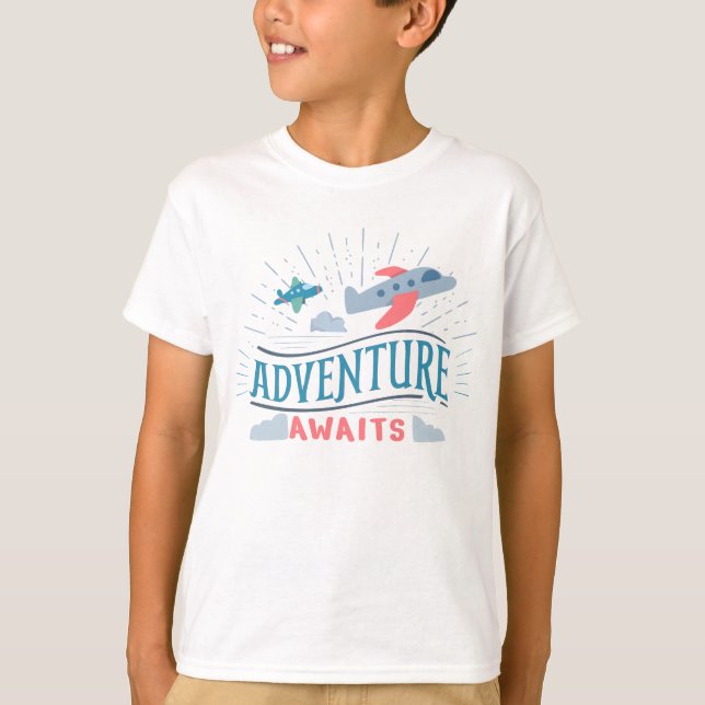 Adventure Sky Kids T-Shirt (Vorderseite)