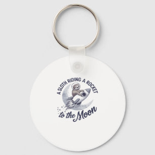 Adventure Sloth Astronaut Schlüsselanhänger