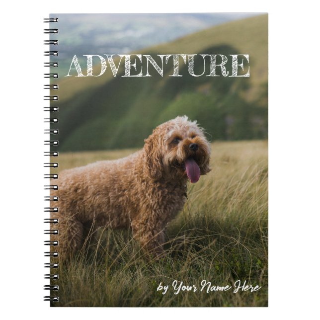 Adventure Spiral Foto Notebook Notizblock (Vorderseite)