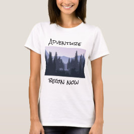 Adventure startet jetzt mit Reiseangebot T-Shirt