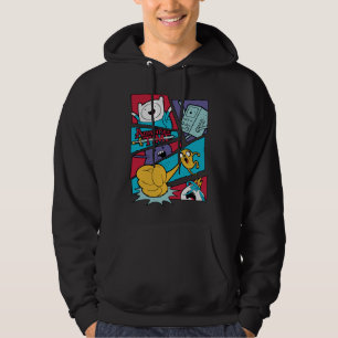Adventure Time   Action Panel Graphic Hoodie