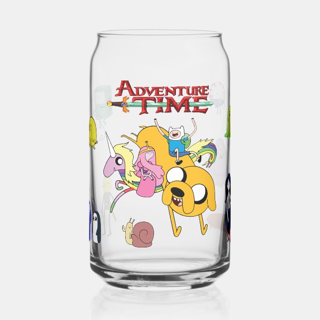 Adventure Time Glass Dosenglas (Links)