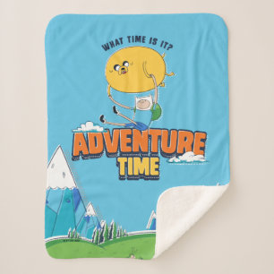 Adventure Time   Jake Floating With Finn Sherpadecke