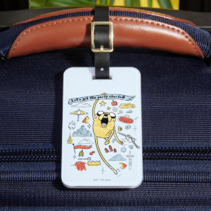 Adventure Time   "Party" Jake Sketch Gepäckanhänger
