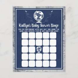 Adventure Travel Map Kinderdusche Bingo