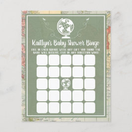 Adventure Travel Map Kinderdusche Bingo