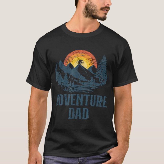 Adventure Vater Wandervater T-Shirt (Vorderseite)