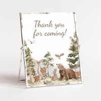 Adventure Woodland Animals Vielen Dank für Ihr Kom