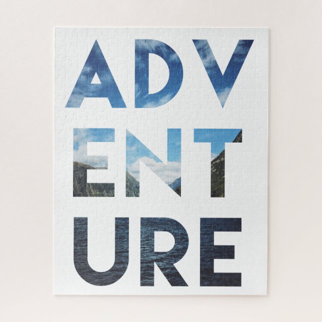 Adventure Word Art Travel Fotografy (Vertikal)