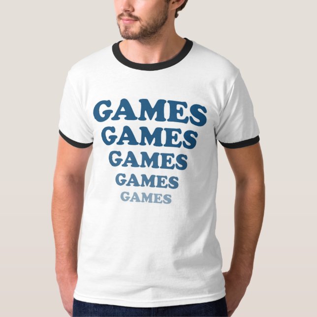 Adventureland "Spiel-Spiel-Spiel-" Shirt (Vorderseite)