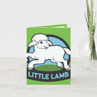 Adventurer Club Kleine Lambs Card Dankeskarte