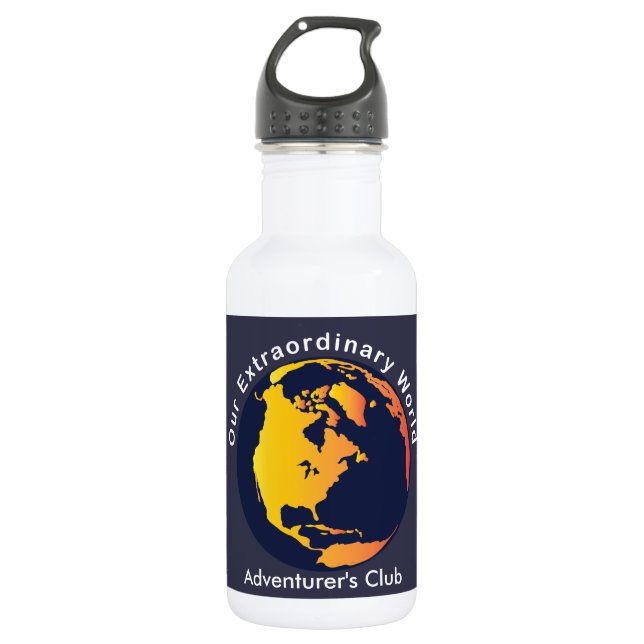 Adventurer Club Trinkflasche (Vorderseite)