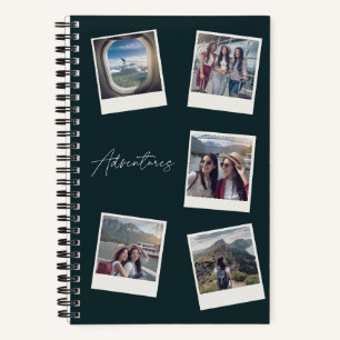 Adventures Custom Fotos Reisejournal Notizbuch