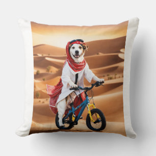 "Adventures with Furry Friends: Whimsical Dog Ped Kissen