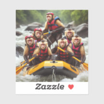 Adventurous Kapuzineraffen Whitewater Rafting