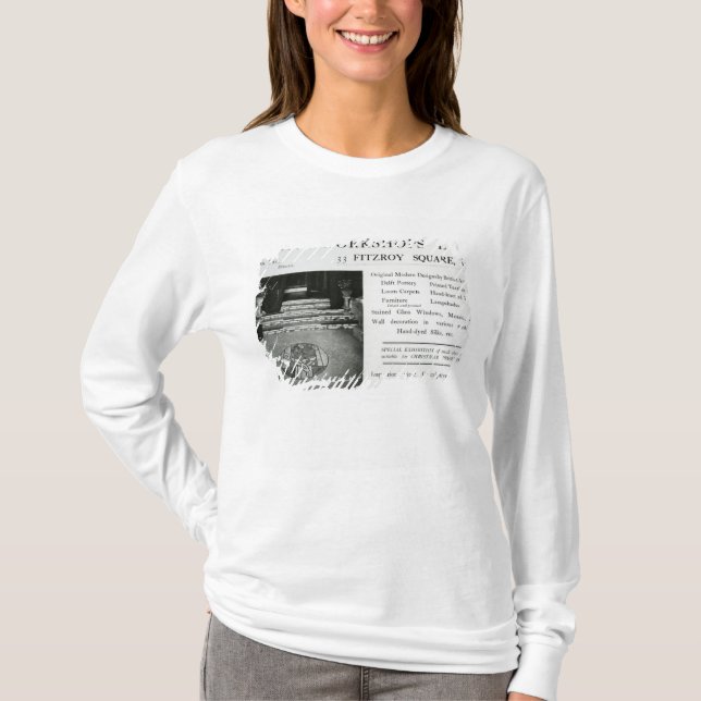 Adverisement für Omega Workshops Ltd T-Shirt (Vorderseite)