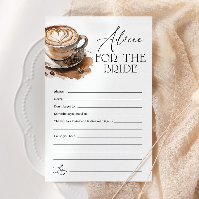Advice For The Bride Coffee Bridal Shower (Von Creator hochgeladen)