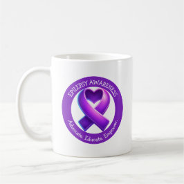 Advocate. Educate. Empower.| Epilepsy Awareness Kaffeetasse