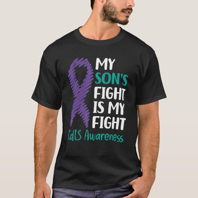 Advocate für das Syndrom meiner Sohn T-Shirt (Vorderseite)