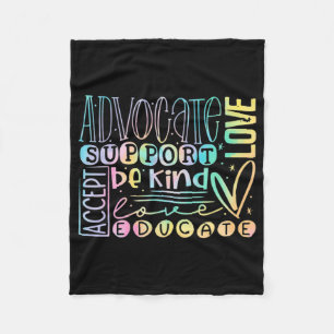 Advocate Liebe Support akzeptieren, mit freundlich Fleecedecke