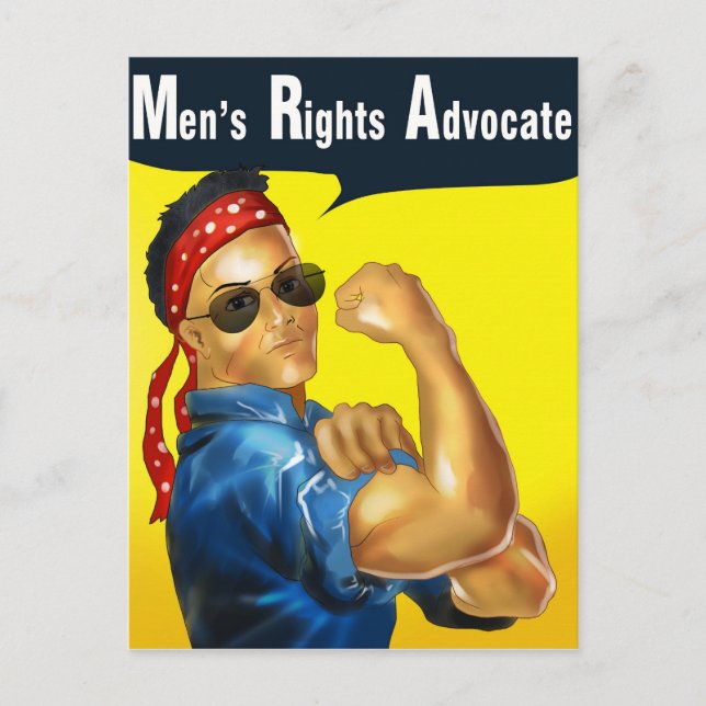 Advocate Postcard (Brille) Postkarte (Vorderseite)