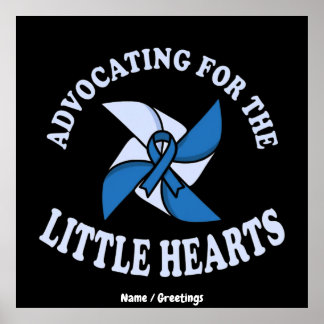 Advocating for Little Hearts Child Abuse Preventio Poster