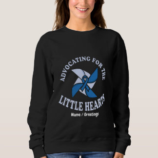 Advocating for Little Hearts Child Abuse Preventio Sweatshirt