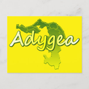 Adygea Feiertagspostkarte