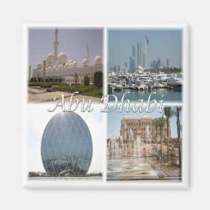 AE * Vereinigte Arabische Emirate - Abu Dhabi Magnet