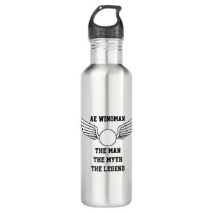 AE Wingman Wasserflasche Edelstahlflasche