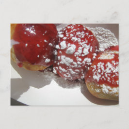 Aebelskiver Konditorei Nachtisch Solvang Kaliforni Postkarte