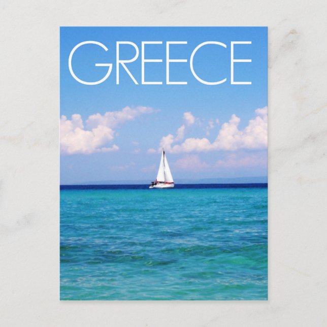 Aegean Sea Postkarte (Vorderseite)