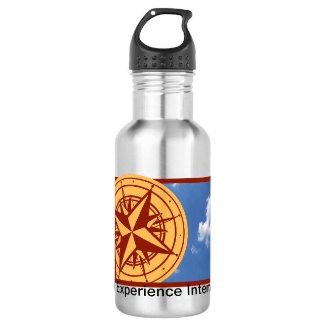 AEI Wasserreinhaltung-Flasche Edelstahlflasche (Vorderseite)
