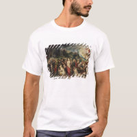 Aeneas bereitet vor sich, die Trojan in Exil zu