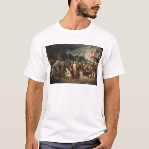 Aeneas bereitet vor sich, die Trojan in Exil zu T-Shirt