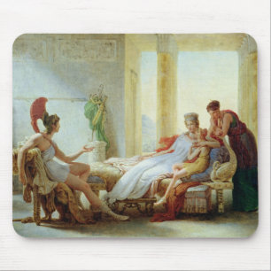 Aeneas, das Dido des Desasters bei Troja erklärt Mousepad
