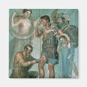 Aeneas verletzte, von Pompeji Magnet