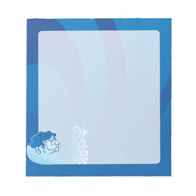 Aeolus Notizblock (Vorderseite)