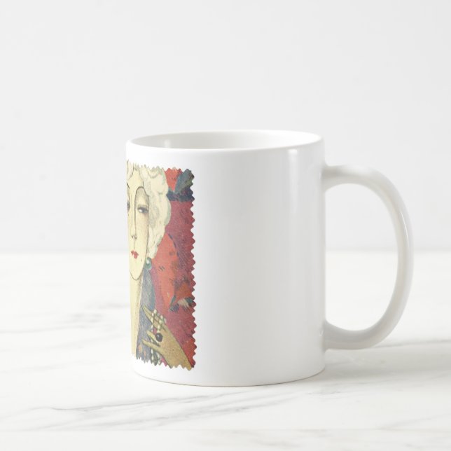 Aer Deko Ladys Kaffeetasse (Rechts)