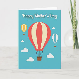 Aerial Mothers Day Szene Karte
