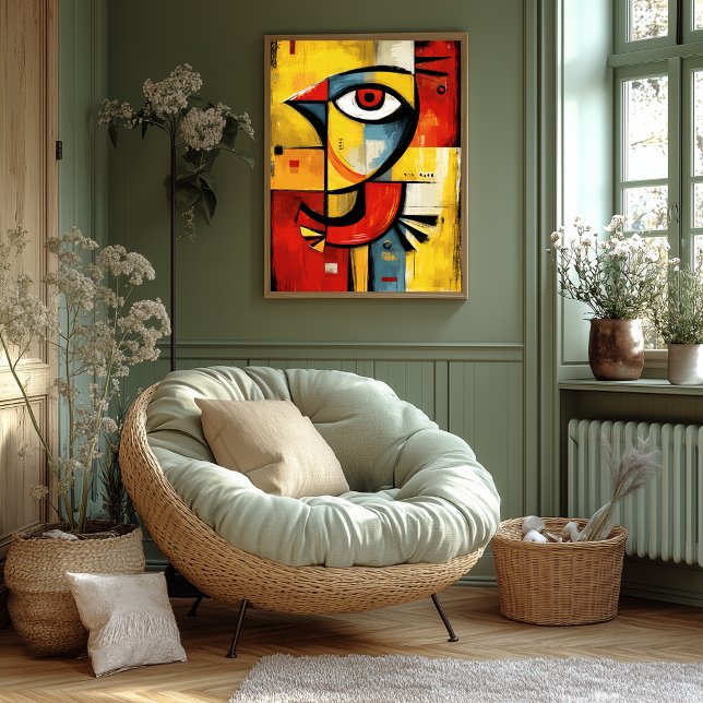 Aerial Signal — Contemporary Abstract Expression Poster (Von Creator hochgeladen)