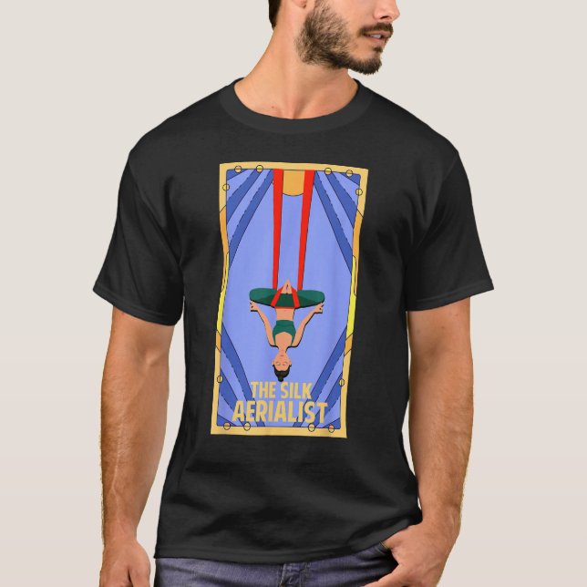 Aerial Silk The Silk Aerialist T-Shirt (Vorderseite)